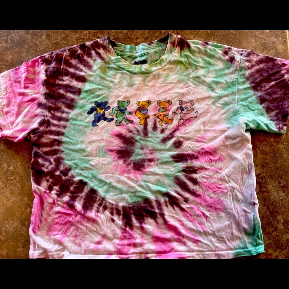 American Eagle Grateful Dead Crop Top SZ M